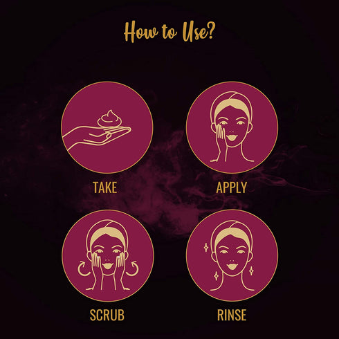 the beauty co D'Wine Face Scrub | Made In India